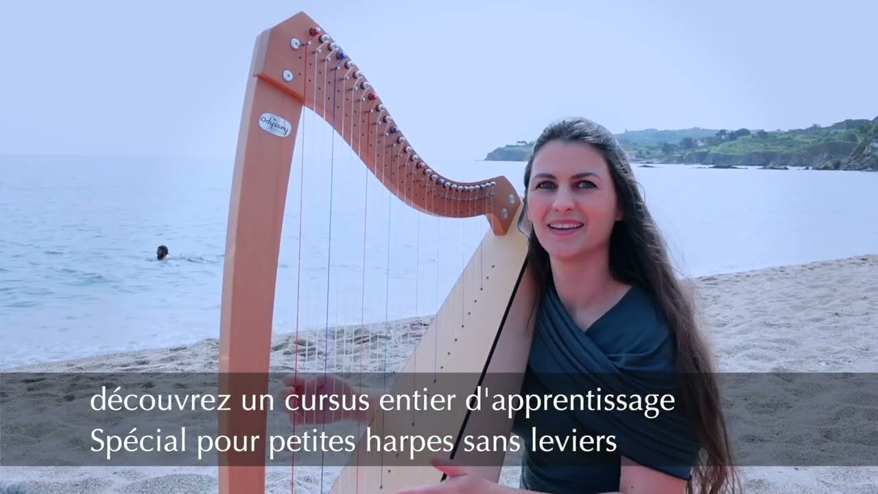 Inisheer - Cours harpe Gratuit - Partie 1 mélodie - harp-school.com