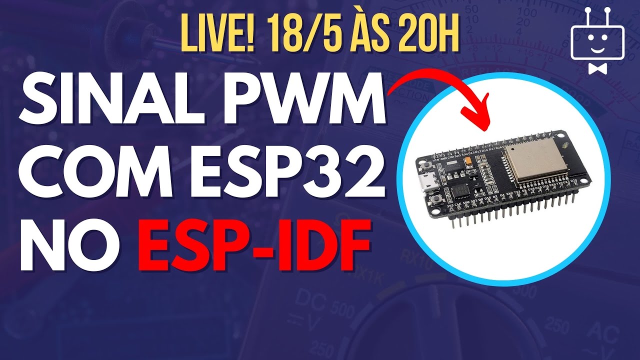 COMO USAR SINAL PWM NO ESP32! Aprendendo ESP32 com ESP-IDF