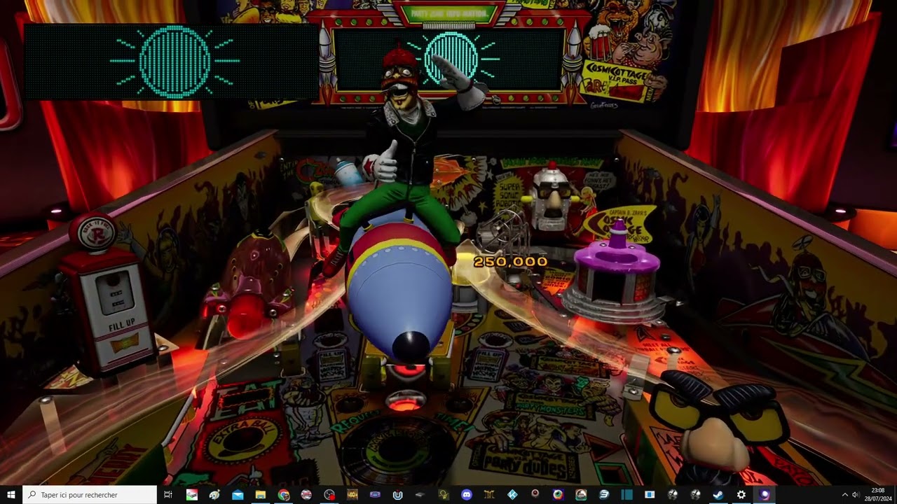 Pinbal FX - Party Zone  - 1.449.509.210.pts (end of game) - 1st place.