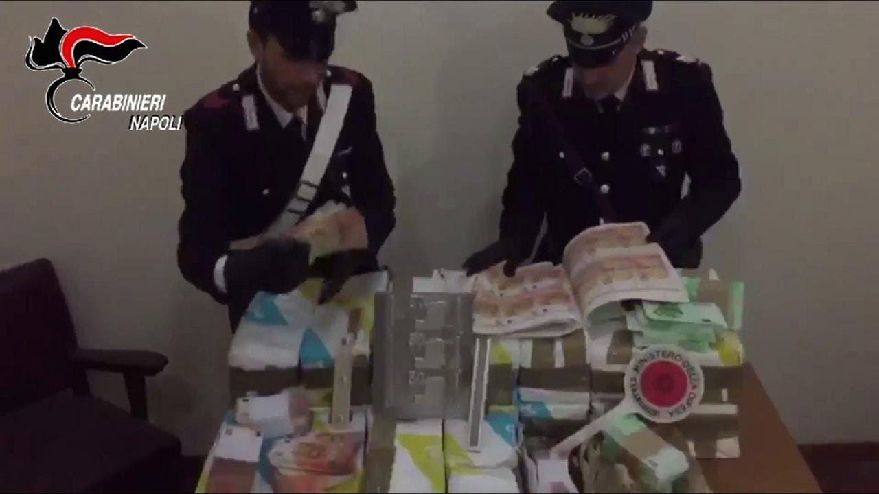 Napoli, banconote false per 41 milioni: un arresto