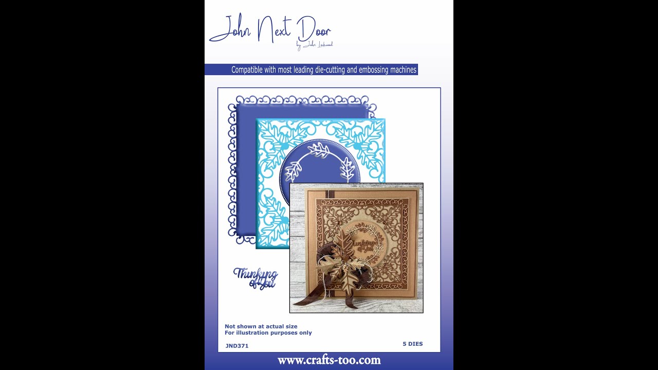 JND371 - Oak Leaf Frame