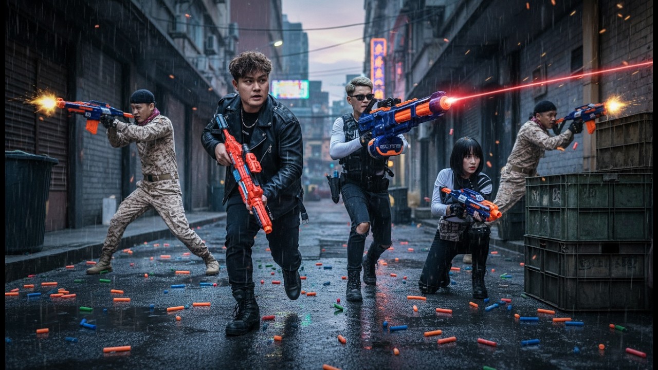 LTT Game Nerf Guns : SEAL X Warriors Confront Varkas Legion In Epic Nerf Guns Battle