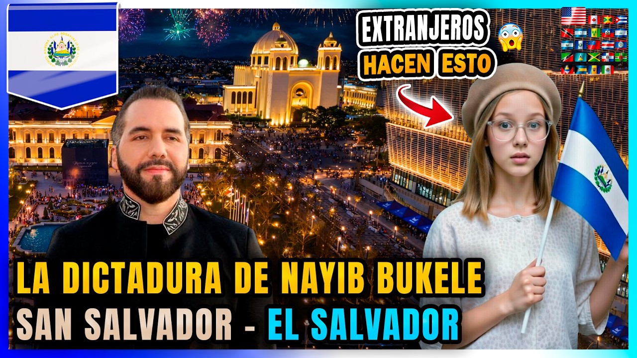 DICTADURA de Nayib Bukele es VERDAD? Extranjeros visitan El Salvador