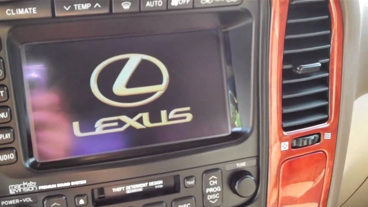 2002 Lexus LX 470 4x4, Navigation, Loaded SN-17651