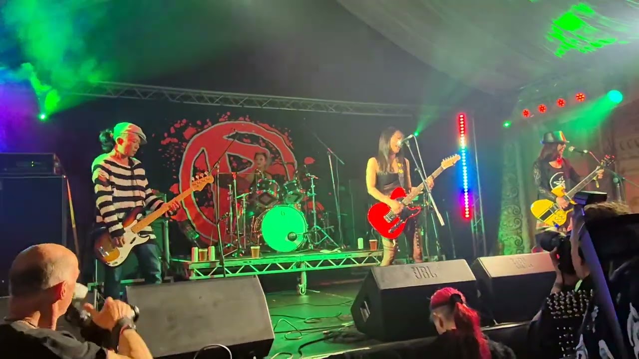 Mikabomb at Rebellion Festival, Blackpool on the RIS In Pavilion stage on Sat. 9/8/25.