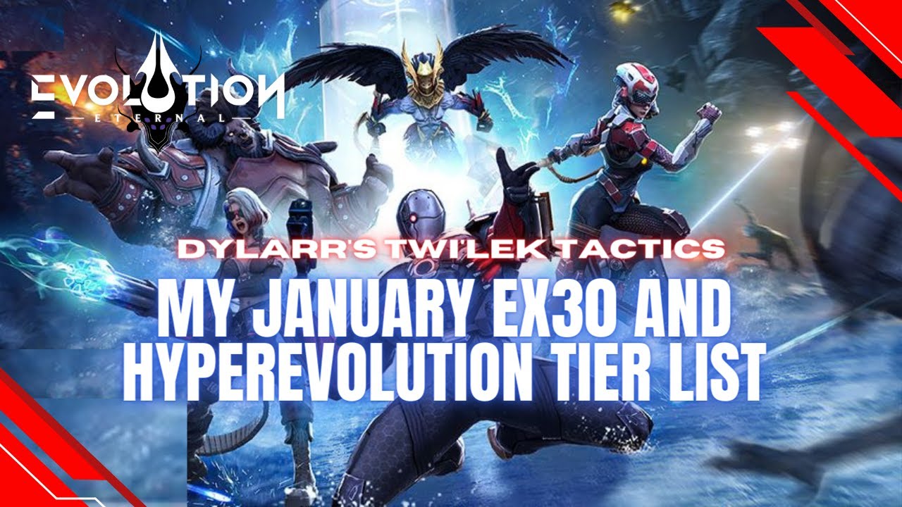 WHO YOU SHOULD HYPEREVOLVE & EXCLUSIVE 30 | January '24 Tier List | Eternal Evolution