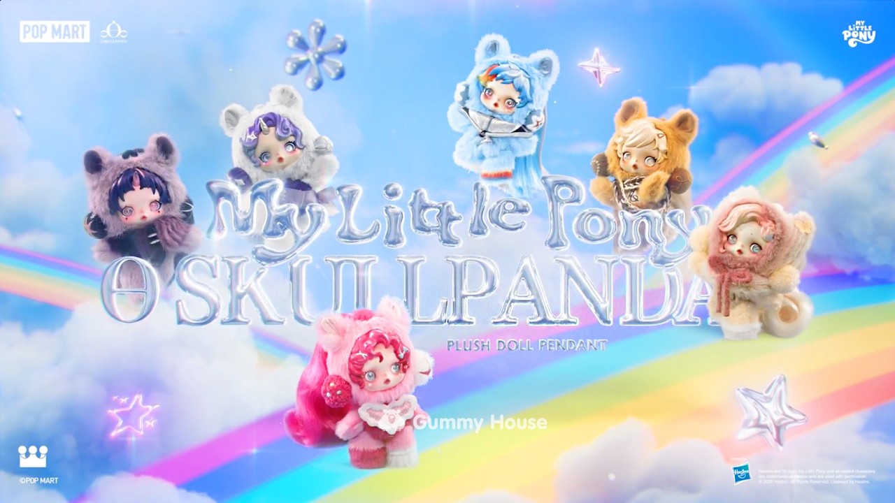 POP MART SKULLPANDA BLIND BOX | My Little Pony - Plush Doll
