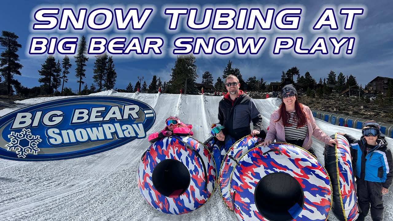 Big Bear Snow Play — всё, что вам нужно знать! Сноутюбинг и семейные развлечения в Биг-Беар, Кали...