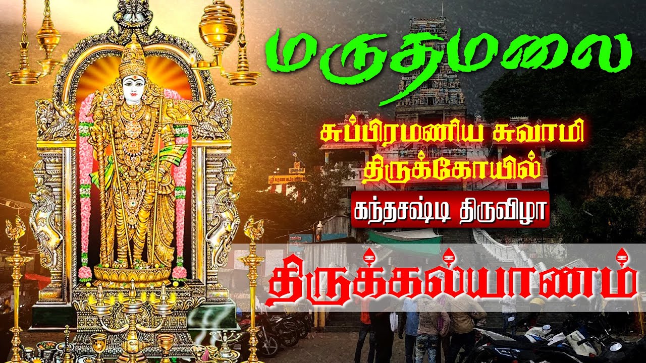 🔴LIVE: மருதமலை அருள்மிகு சுப்பிரமணிய சுவாமி திருக்கோயில் திருக்கல்யாணம் | Maruthamalai Thirukalyanam