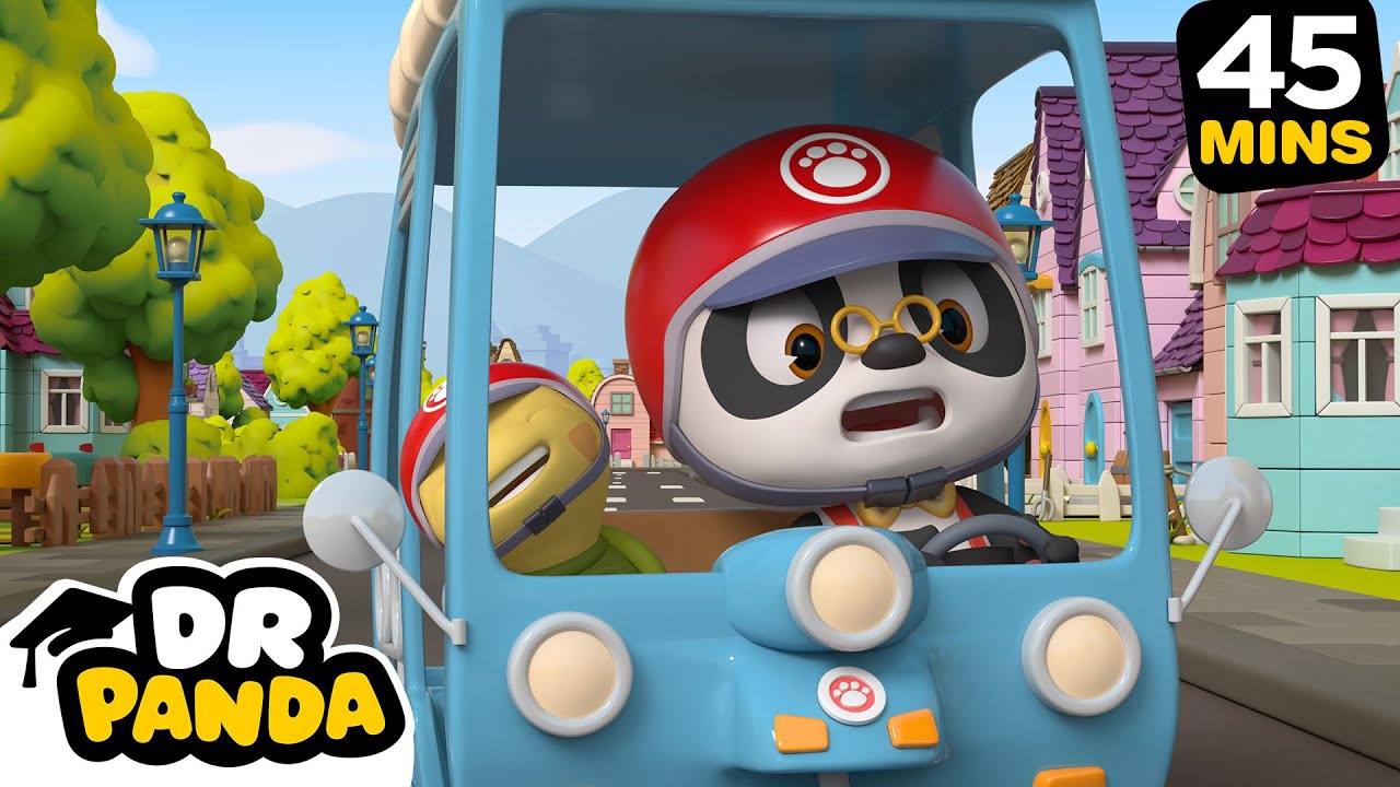 🐼 🚗Panda's Driving Adventures | NEW COMPILATION | Dr. Panda
