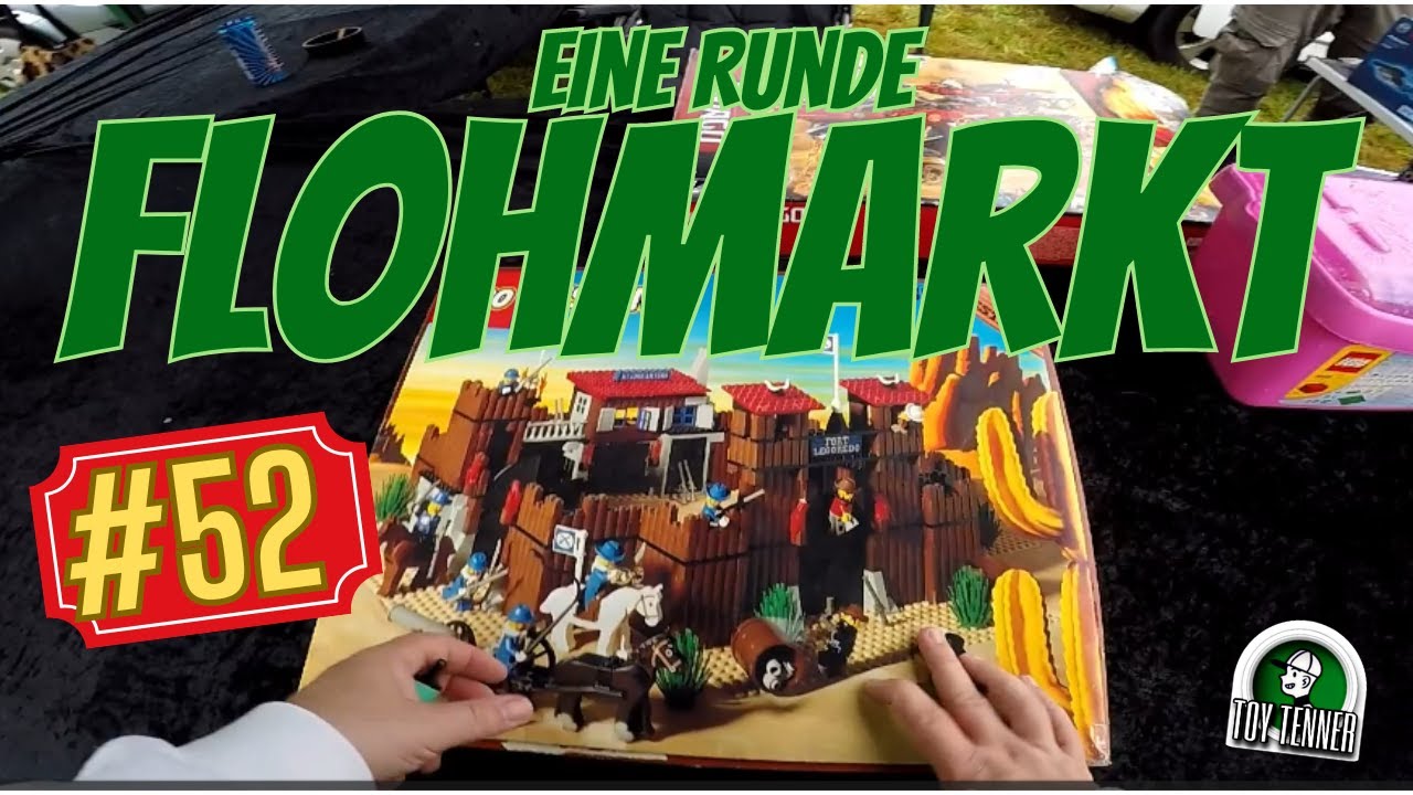 Ein geiles Lego Set und ich kaufe einen Kopf💀- Nintendo war auch dabei. Flohmarkt #52- ERF