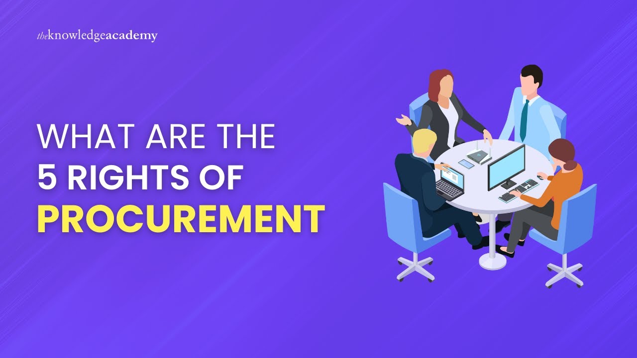 What Are the 5 Rights of Procurement? - Explained Under 4 Mins | The Knowledge Academy