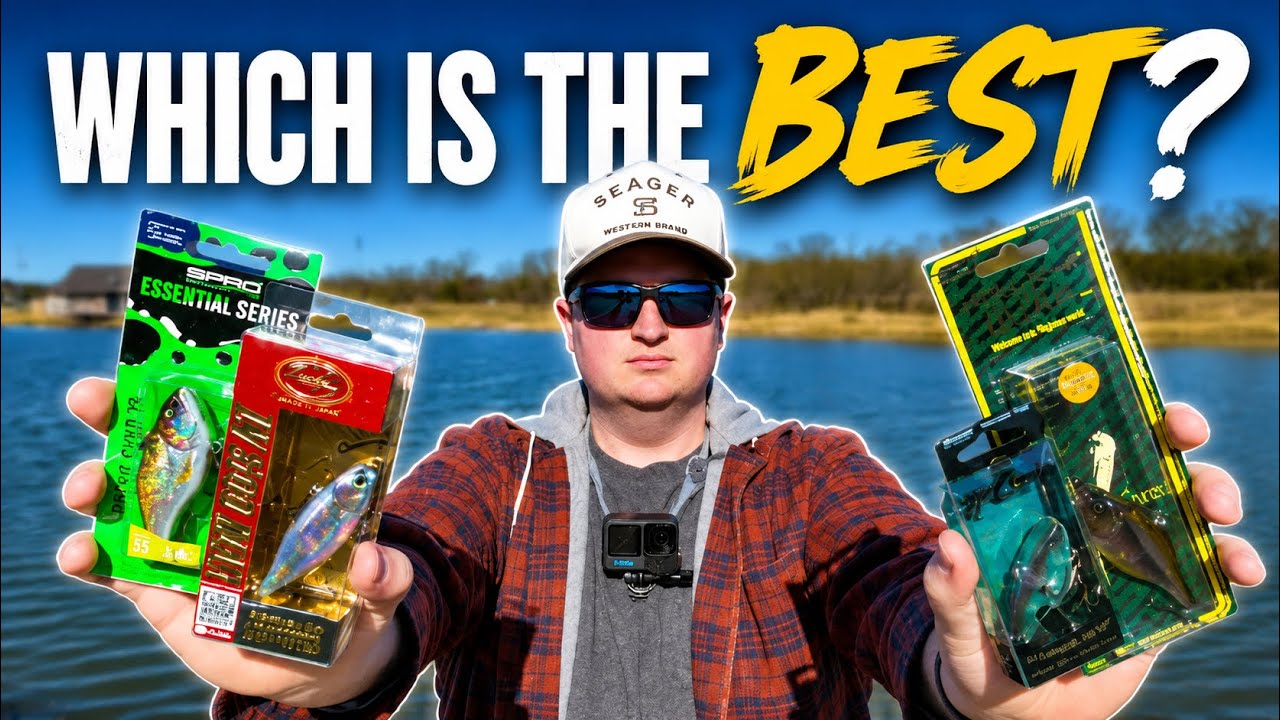 Finding the BEST Lipless Crankbait! (Bass Fishing Fort Worth Ponds for Big Bass!)