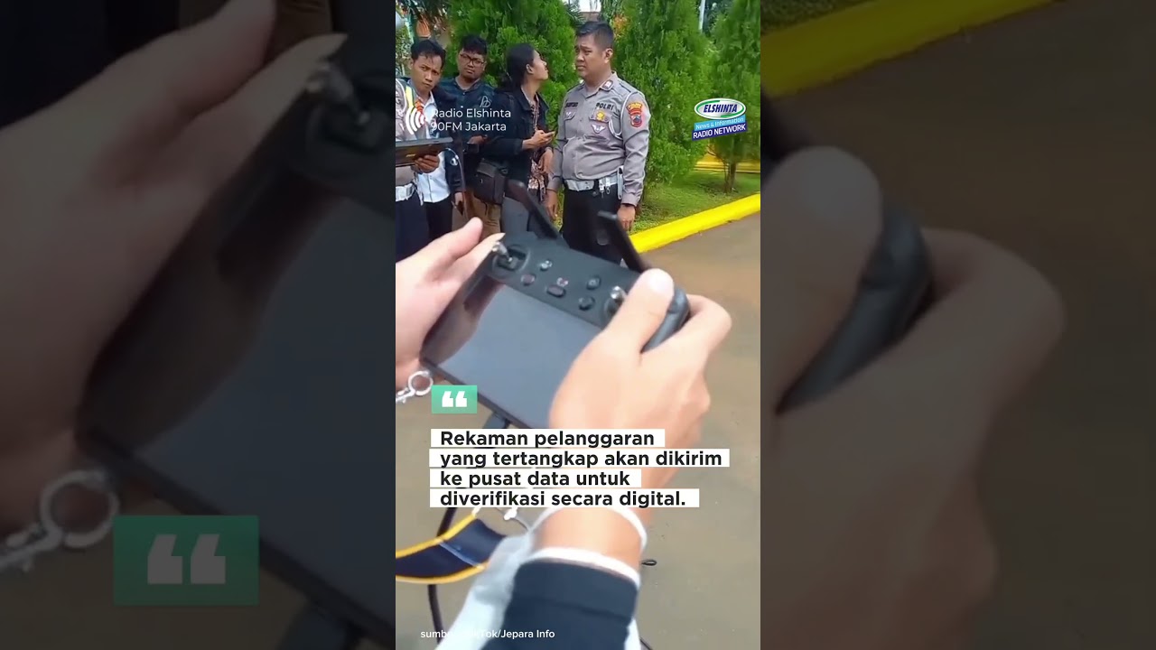 KORLANTAS POLRI HADIRKAN INOVASI ETLE DRONE DEMI PENEGAKAN PELANGGARAN LALIN