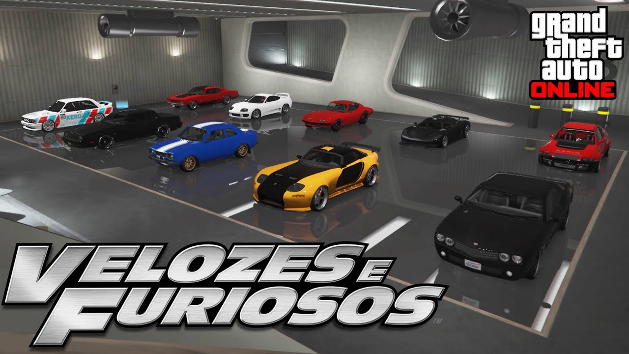 CARROS DOS VELOZES & FURIOSOS (SEM MOD) GARAGEM 2