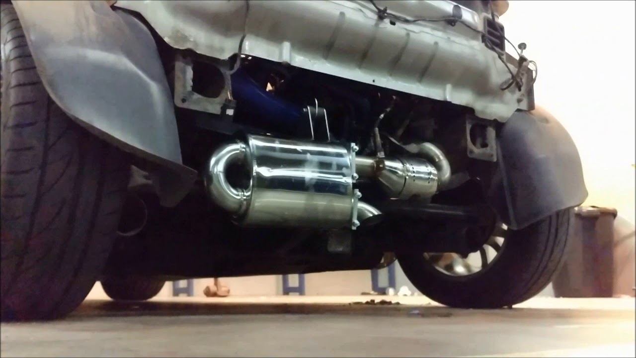Smart Roadster Coupe S-Mann S-flow Stealth exhaust vs stock exhaust