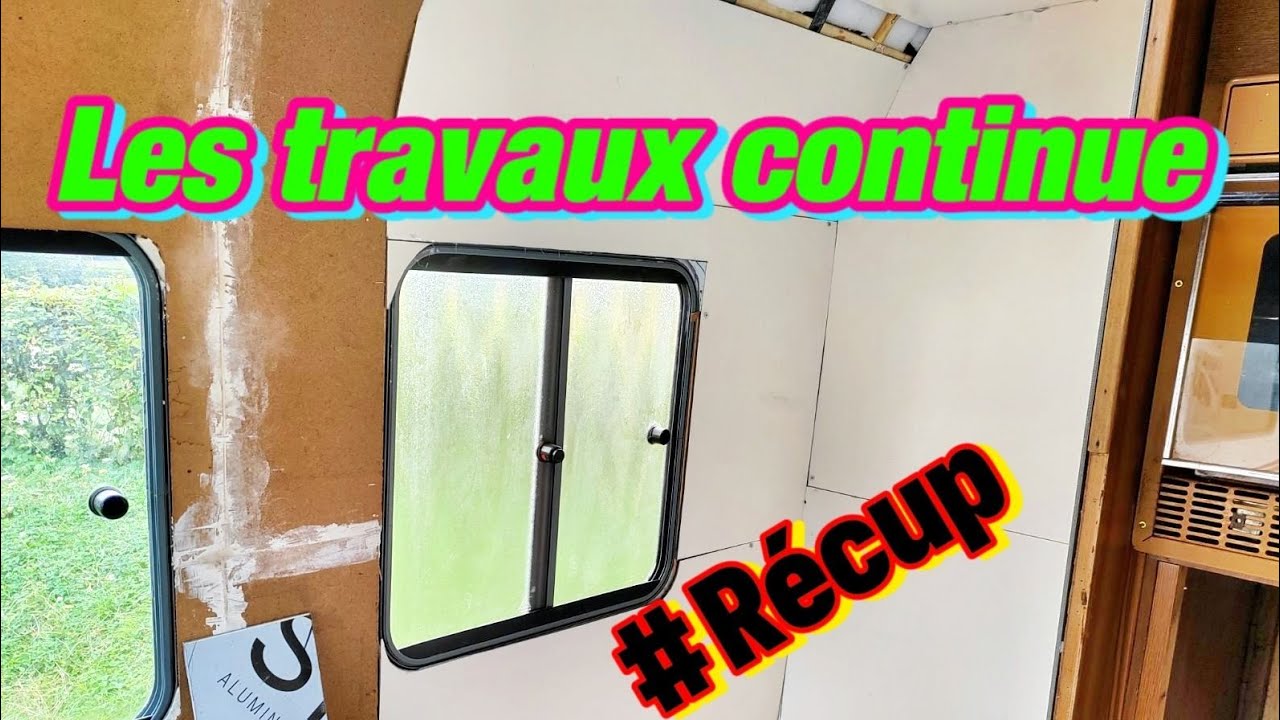 Récup et rénovation C25 les pote 😘😘😘 #nomad #freegan