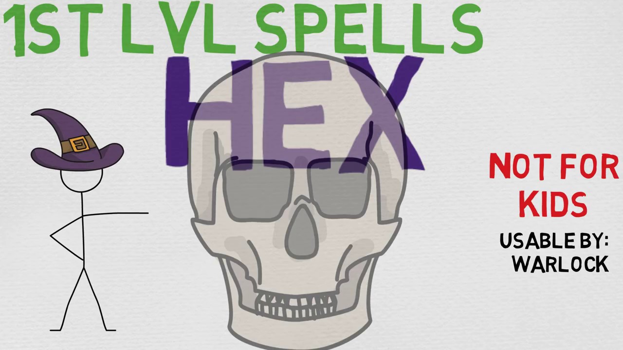 1st Level Spell #46: Hex(5E)