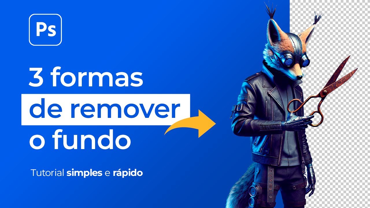 Como REMOVER O FUNDO DE UMA IMAGEM no Photoshop | Tutorial 2025