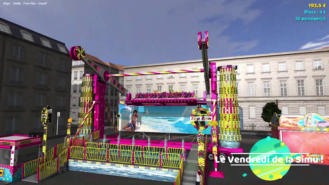 Le Vendredi de la Simu ! Episode 3 - Top Spin - Ride Control