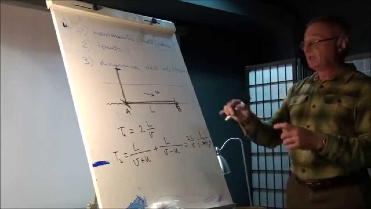 La relatività di Einstein per tutti - Prof. G. Battimelli - V incontro (1/2)