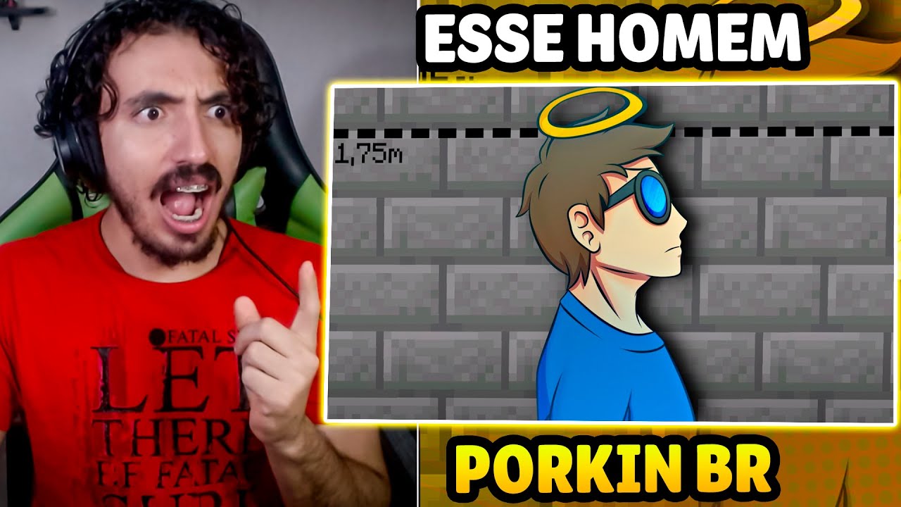 eu cometi um crime... (é serio....) - PorkinBR | Leozin React