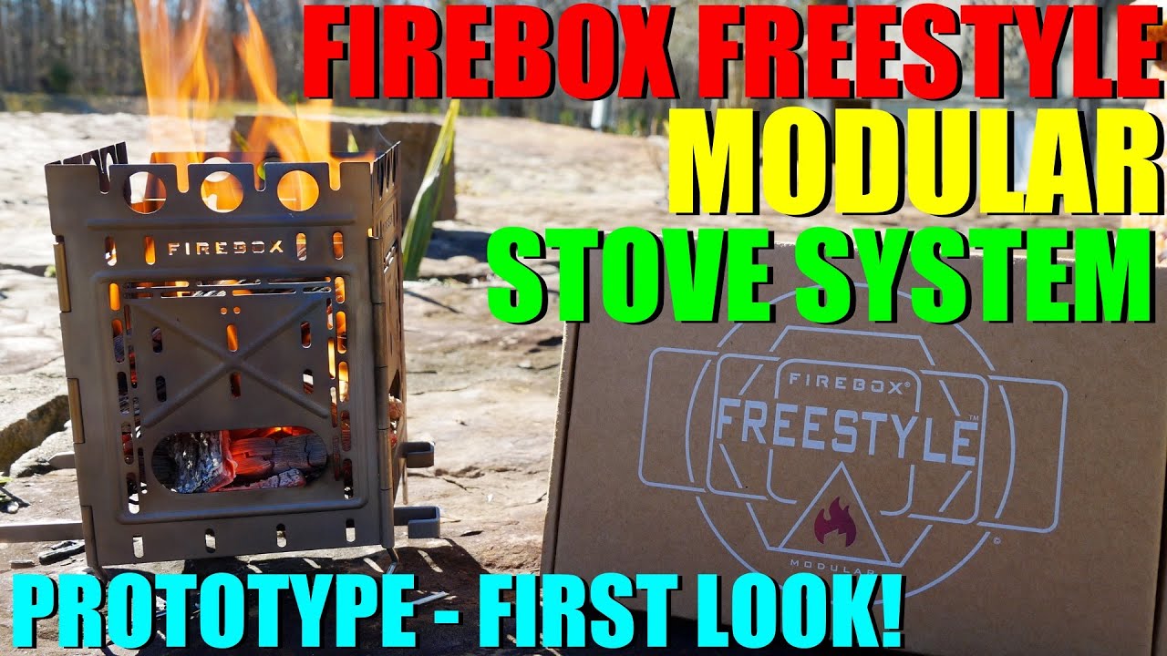 ALL NEW Firebox Freestyle Modular Stove System