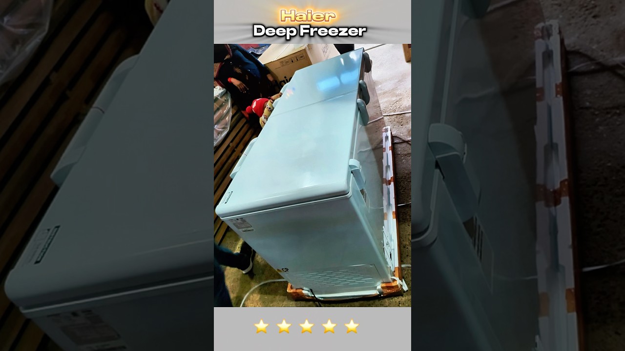 Hair 383 L Deep Freezer 💥 Best Deep Freezer Under 25000/- #deepfreezer #haier