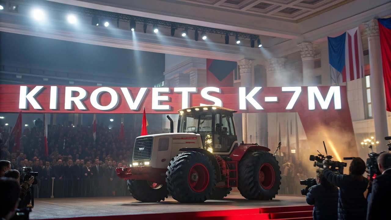 НЕВЕРОЯТНЫЙ КИРОВЕЦ K-7M В РОССИЙСКОМ ШОУРУМЕ! ЭТОТ ТРАКТОР ПОРАЖАЕТ ВСЕХ!