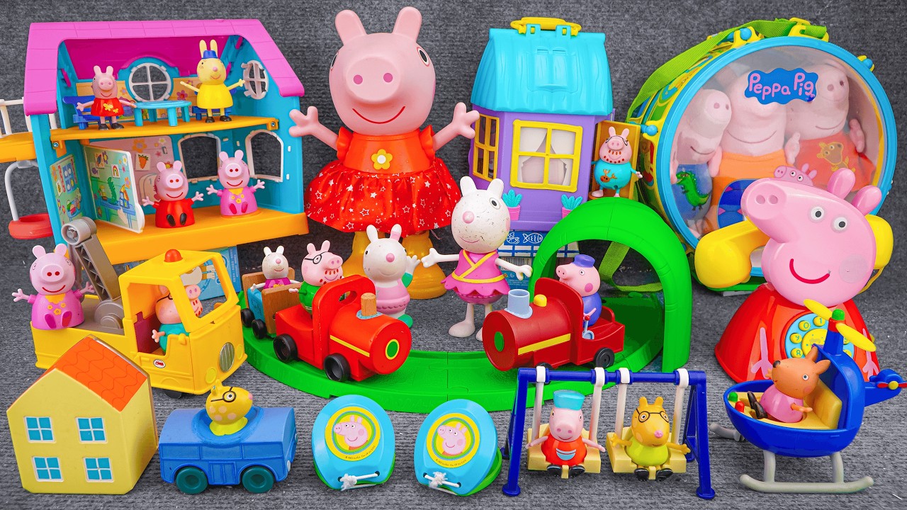 96 Minutes of Satisfying ASMR Unboxing | Adorable Peppa Pig Peppa's Dance Party Playset