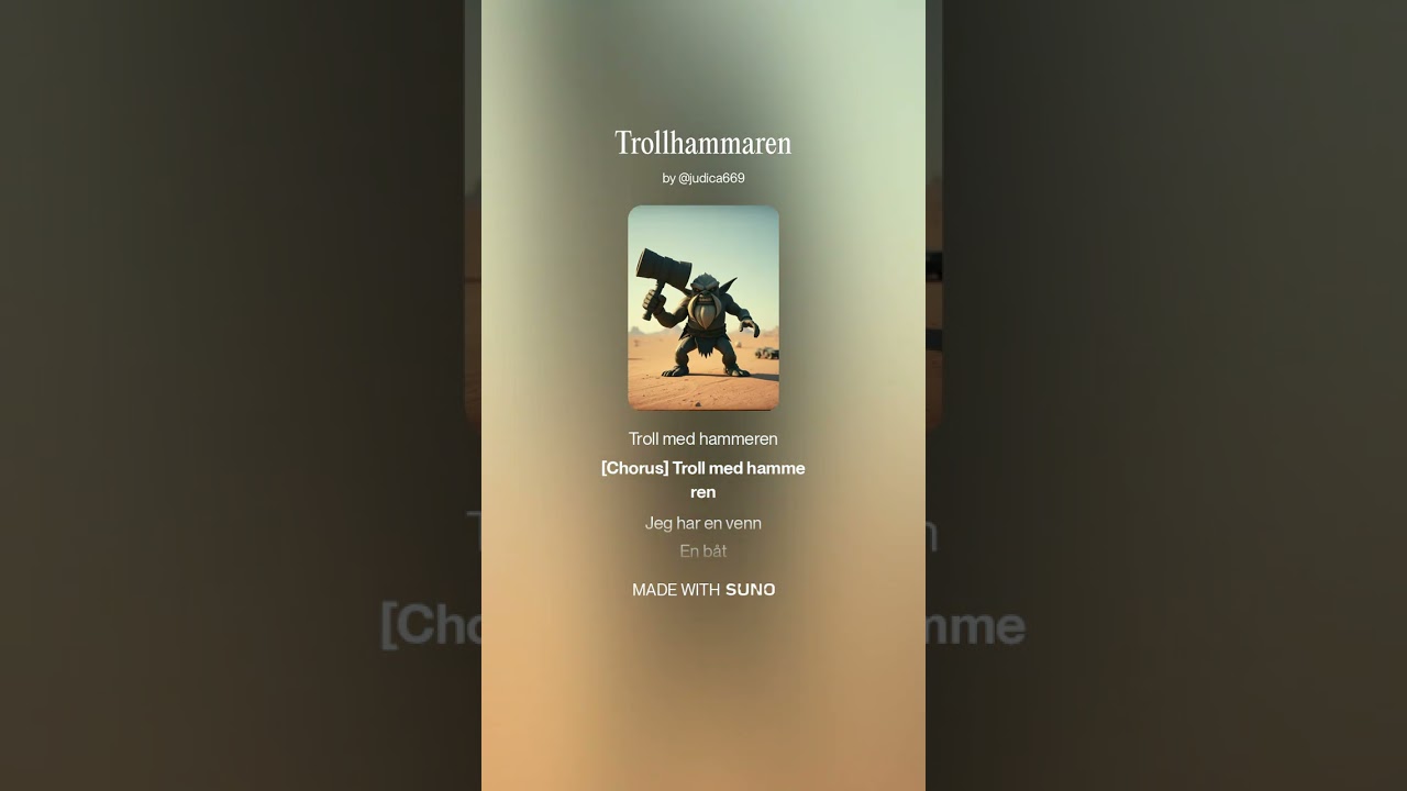 Trollhammeren - tribute Cover PsyTrance (shout out to my fav. band Fintroll) #judica669