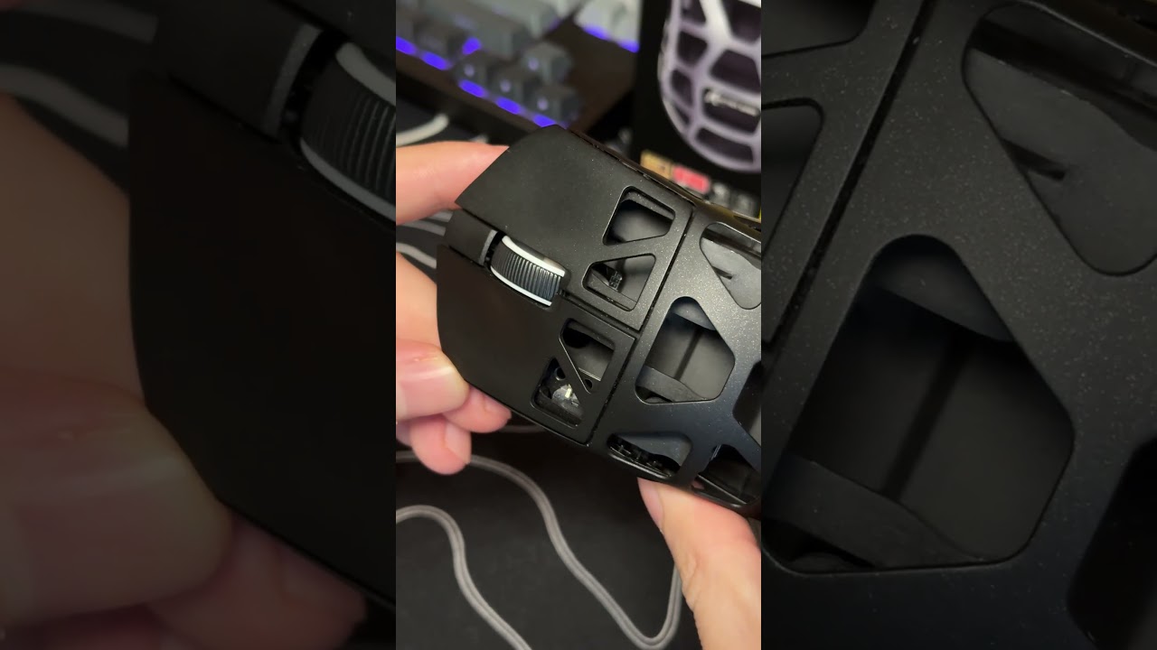 Для чего нужны дырявые мышки? Мышка из магния - Attack Shark R3 #обзор #мышь #девайсы #attackshark