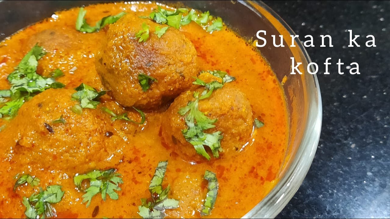 Suran ka Kofta | Jimikand Kofta Curry |  Recipe in Hindi | Cooking with Ranjana