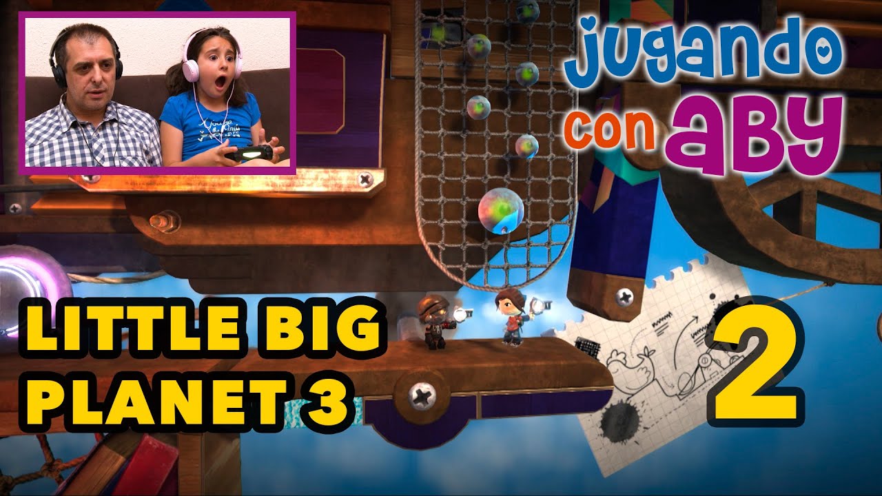 LittleBigPlanet 3 - Gameplay #02 - Aeronave de Newton