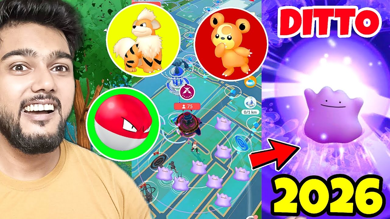 100% WORKING! 🔥 How to Get Ditto in Pokémon GO (No Luck Needed!) 2026