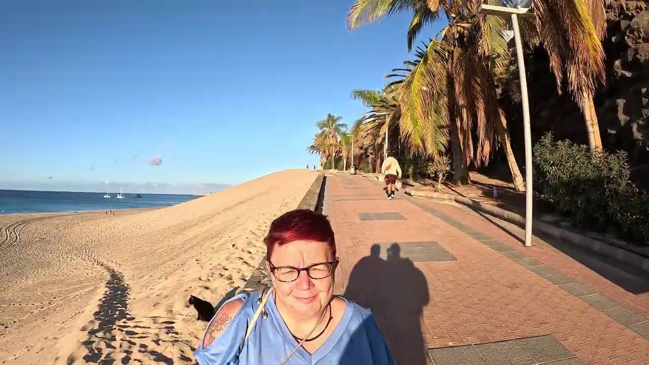Morro Jable Playa De Jandia - Fuerteventura  Walking tour