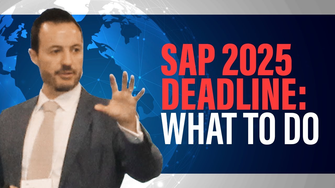 Крайний срок перехода SAP на S/4HANA — 2025 г. | ECC R/3 и Business One | Что это значит для вас?