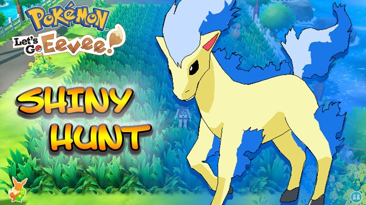 SHINY PONITA FANGEN HOFFENTLICH 😂 - Pokemon Lets Go Evoli & Pikachu