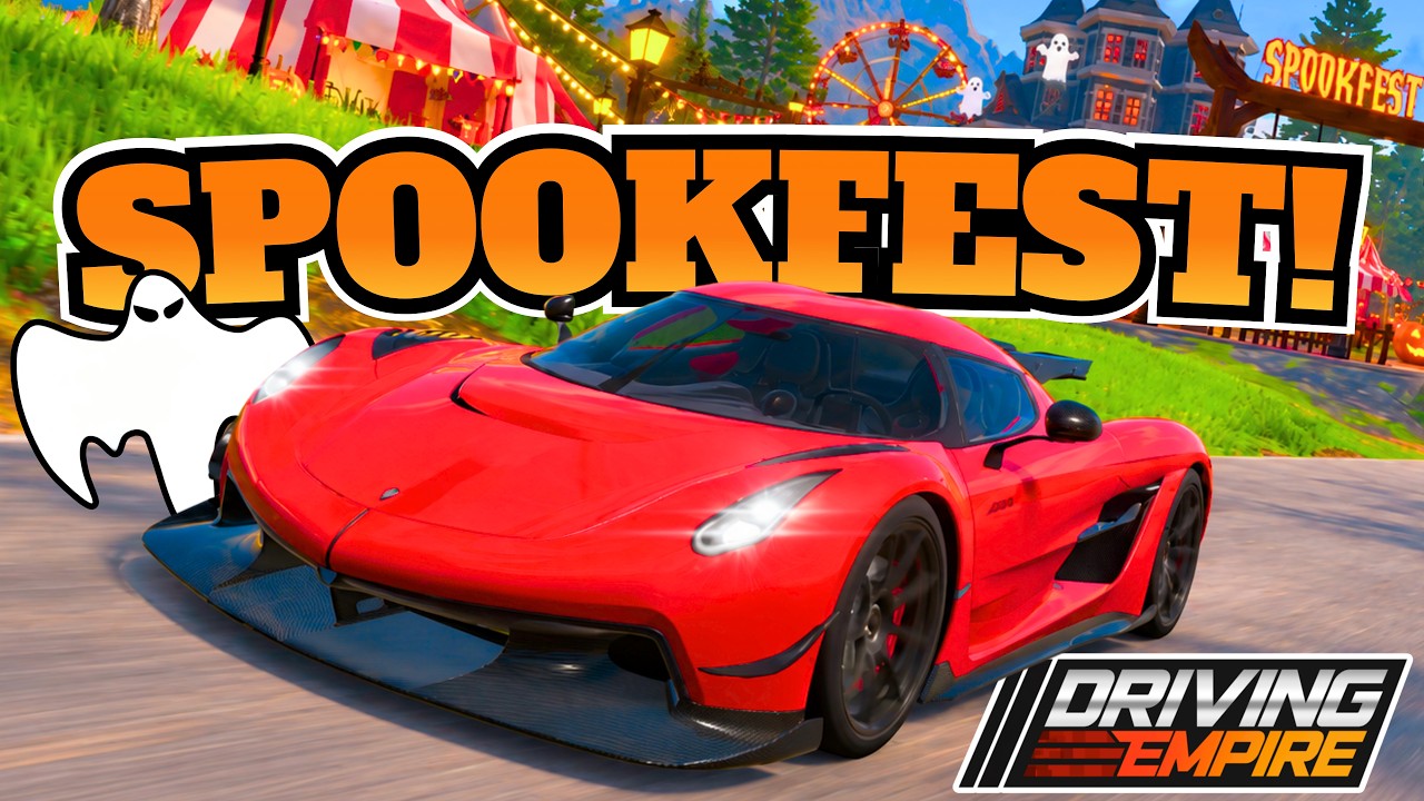 СЕКРЕТНЫЕ тизеры Spookfest в Driving Empire!