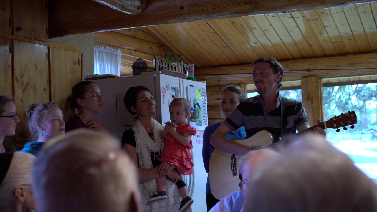 Songs at Grandpa's house 2017 Ora and  Orpha Miller
