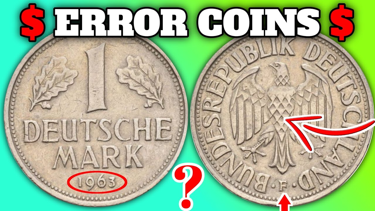 Deutsche Mark Coin Value - 1 Deutsche Mark 1963 Coin Worth TX