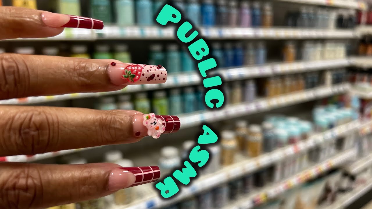 1HR OF PUBLIC ASMR IN MICHAEL’s | Camera Tapping, Scratching, Lofi, Whispering & More!