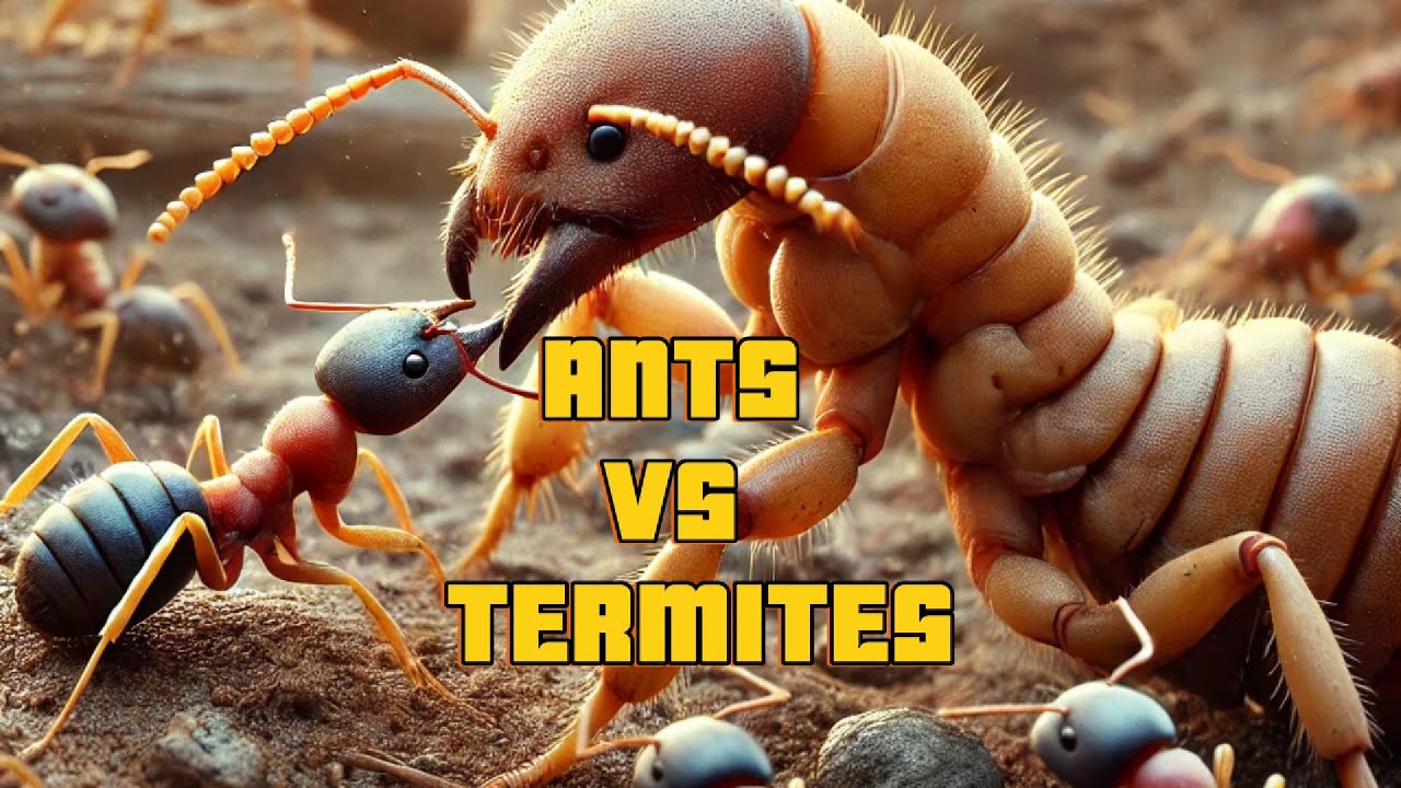 Ants VS Termites The Battle for Dominance