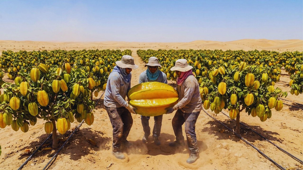 ¿Plantaron carambolas en el desierto mexicano ¡Los resultados podrían sorprenderte!