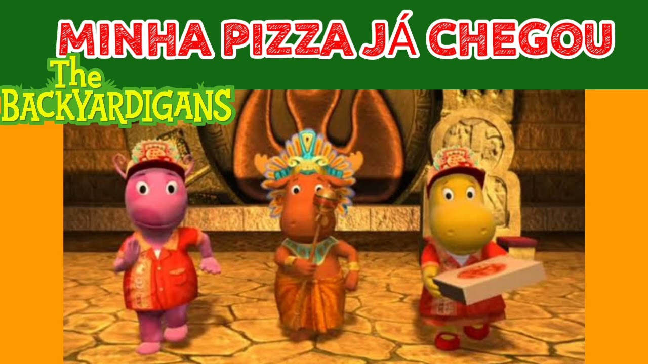 Os Backyardigans - Minha Pizza Já Chegou (Tayrone, Uniqua e Tasha) Clips Musicais