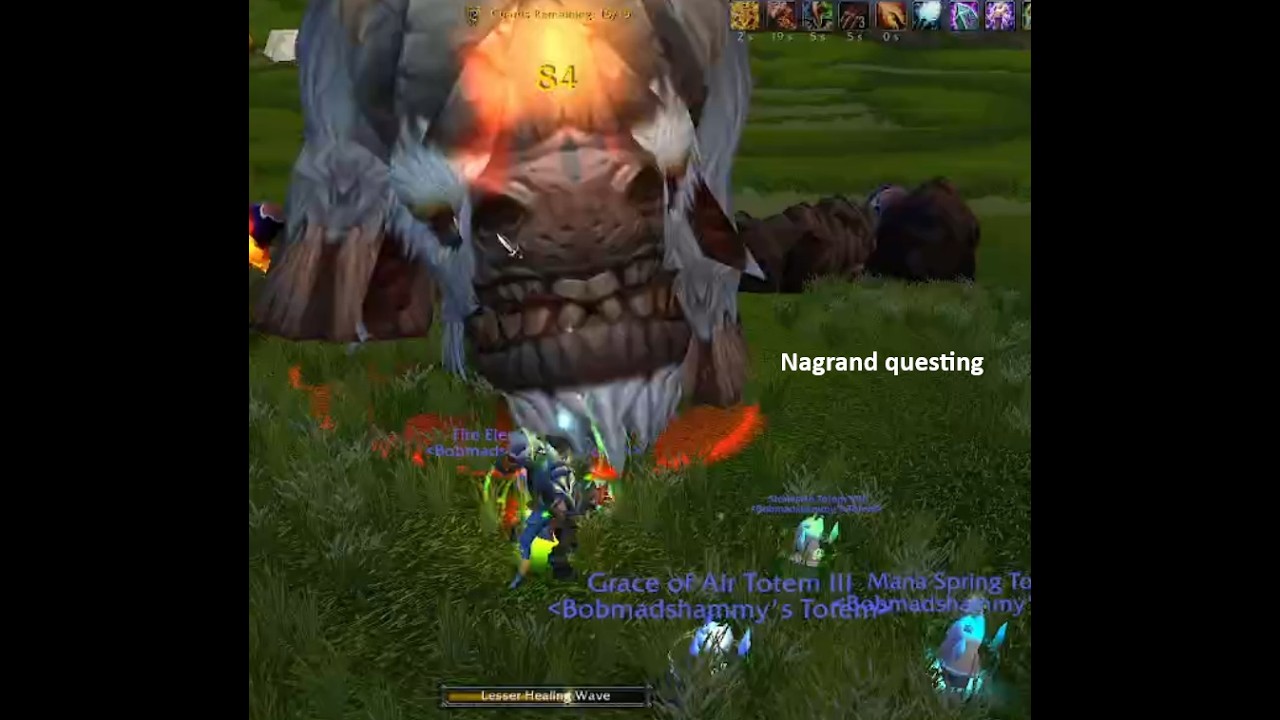 WoW Classic TBC - Nagrand questing late-night push