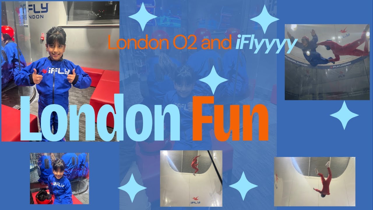 The ultimate high at The O2 - iFLY London | Indoor Skydiving Experience #ifly #london #cutosniya
