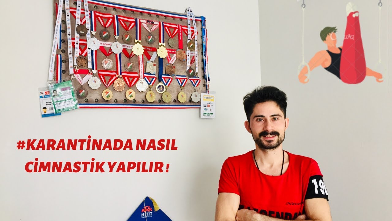 #KARANTİNADA NASIL CİMNASTİK YAPILIR !