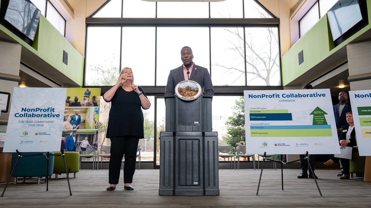 County Executive Calvin Ball Announces Expansion of NonProfit Collaborative (NPC) 1-22-2026