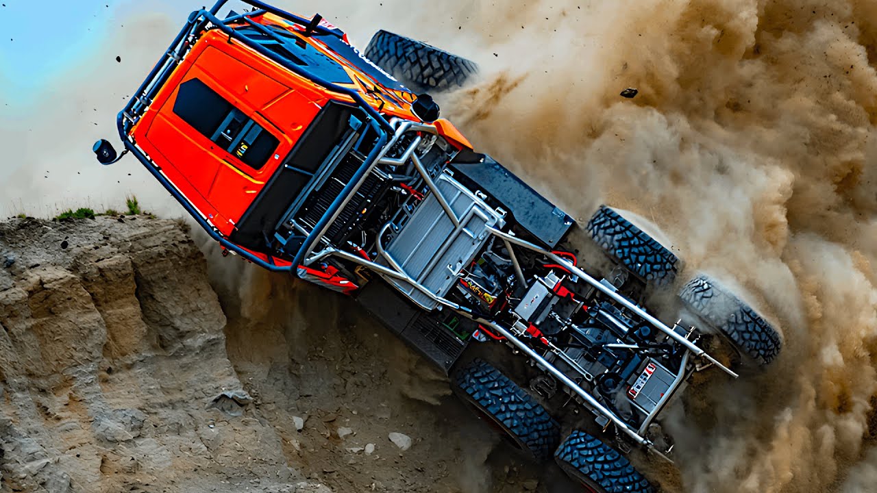 Упал с обрыва! 😱🚛 | Невозможные подъёмы, глубокая грязь и монстры Трак Триала